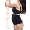 Ingrid & Isabel Basics Afterband, Postpartum Belly Support Band, Compression & Recovery, Black (M/L)