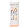 Newhouse Lighting G9 LED Bulb Halogen Replacement Lights, 3W (25W Equivalent), 260 Lumens, 120V, 3000K
