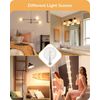 4Pack G40 Vanity Globe Light Bulbs, LED Filament, 3000K, 8.5W(100W), 800LM