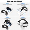 Head Strap for Meta Quest 3S, Lightweight Design, Zero-Touch for Ears, Lightweight One-Touch Retractable Design