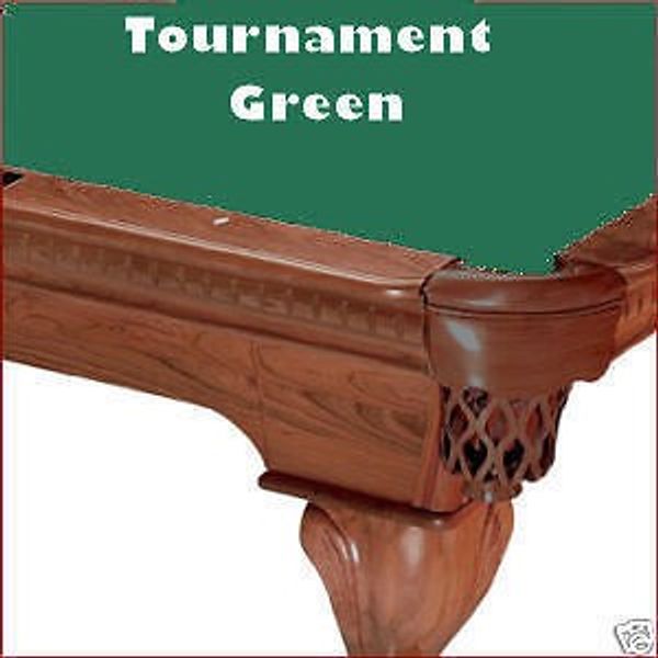 8' Tournament Green ProLine Classic TEFLON Billiard Pool Table Cloth Felt