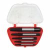 2025 New Upgraded Replacement Part 5pcs Screw Extractor Set Easy Out Drill Bits Guide Broken Damaged Bolt Remover Screw Extractor