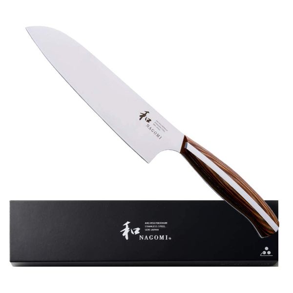 Santoku Knife 7.1 inches (180 mm) For Meat, Fish, Vegetables [NAGOMI] Santoku All-Purpose Knife Founded in 180