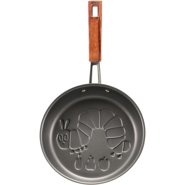 Yaksell Harapeko Pancake Pan, Made in Japan, 6.3 inches (16 cm), Fluorinated for Scum Fire