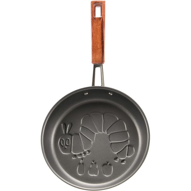 Yaksell Harapeko Pancake Pan, Made in Japan, 6.3 inches (16 cm), Fluorinated for Scum Fire