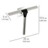 Turbo-Loc® Quadro Stainless Steel Shower Squeegee