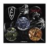 Emperor Logo Badge Set (Pack of 5) (One Size) (Multicoloured)
