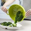 Zeal Melamine Colander/Strainer (24cm) -Lime