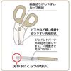 Skater PFC1-A Food Cutter, Kitchen Scissors, Flat Scissors, Happy Mint,