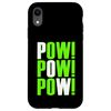 Green POW!x3 Green Graphic Case for iPhone XR
