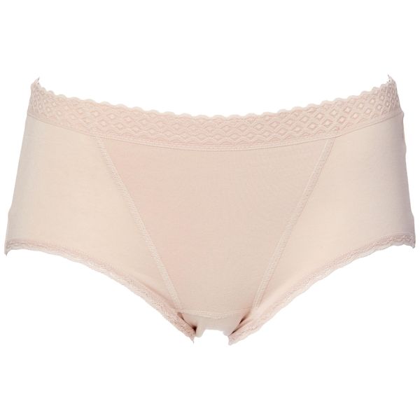 Atsugi 88500AS Women's Panties, Cutness, Pelvic Floor Muscle Support, Cotton Blend Shorts, Standard Length, beige