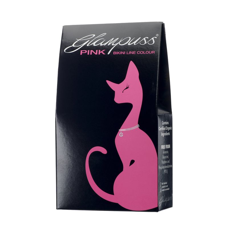 GlamPuss Organic Pubic Semi Permanent Bikini Colour Hair Dye SEXY HOT ...