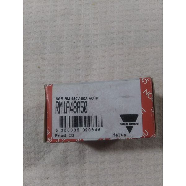 Carlo Gavazzi Solid State Relay Panel Mount, NEW RM1A48A50 / 50A 480V / 15A 480V
