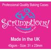 Scrumptious Sprinkles Mixed Mini Muffin Cases, Black/White x 120,7x3x3 cm