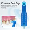 PER4MANCE Disposable Prophy Angles, Pack of 100, Soft Cup, Blue