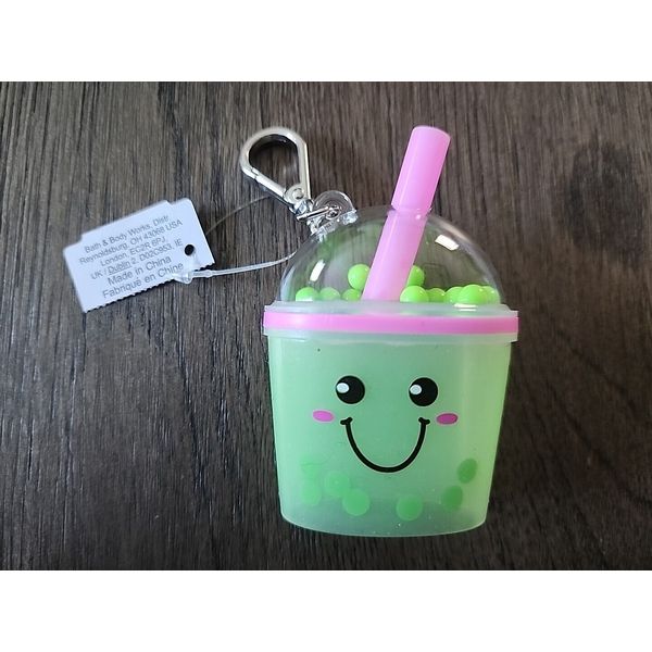 Bath & Body Works Pocketbac Holder Anti Bacterial Gel Matcha Boba Tea Green NEW