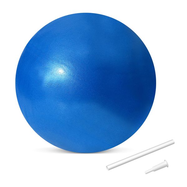 TRIXES blauer Pilates-Ball Übung Gymnastikball aus PVC-Schaum Yoga Workout Gym Übung - one size