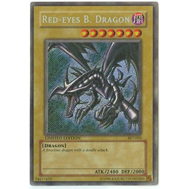 Yu-Gi-Oh! - Red-Eyes B. Dragon (BPT-005) - 20022003 Collectors Tins - Limited Edition - Secret Rare
