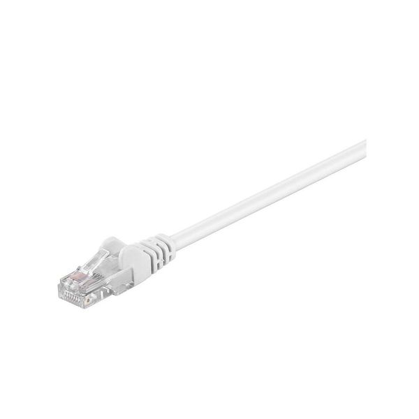 Goobay 68506 CAT 5e Patchcable, U/UTP, White, 3m Cable Length