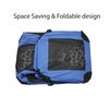 AOK Dog Pet Foldable Portable Soft Crate/Carrier (Large Or Medium) (Medium, Blue)