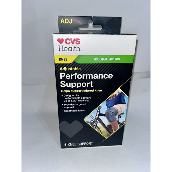 CVS Health Adjustable Performance Support Moderate Knee Support Brace