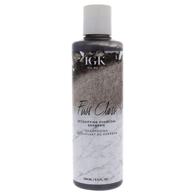 First Class Detoxifying Charcoal Shampoo by IGK for Unisex - 8 oz Shampoo