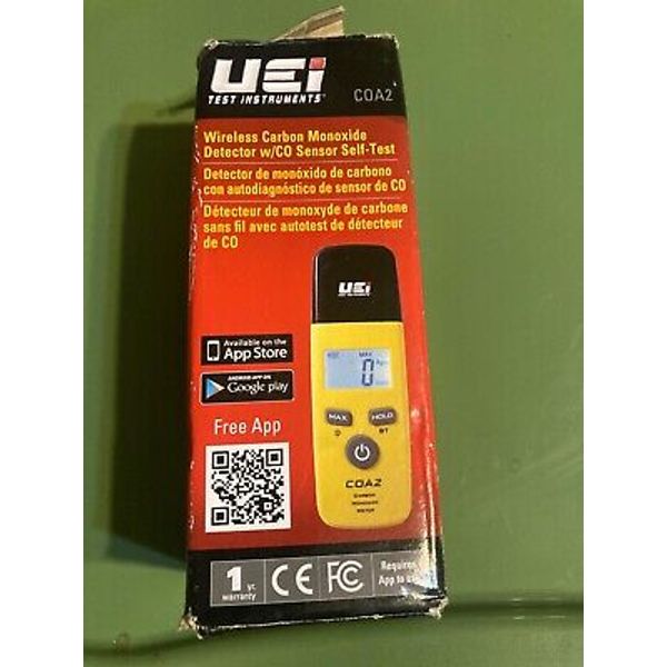 UEI Wireless Carbon Monoxide Detector (COA2)