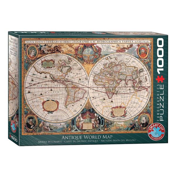 EuroGraphics Antique World Map Puzzle (1000-Piece)