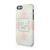 Tirita Personalised Initials Custom Hard Phone Case Cover Compatible with iPhone 12 Pro Max Psychedelic Iridescent Rainbow Speckle