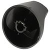 SPARES2GO Black Control Knob Switch for Hotpoint Oven Cooker