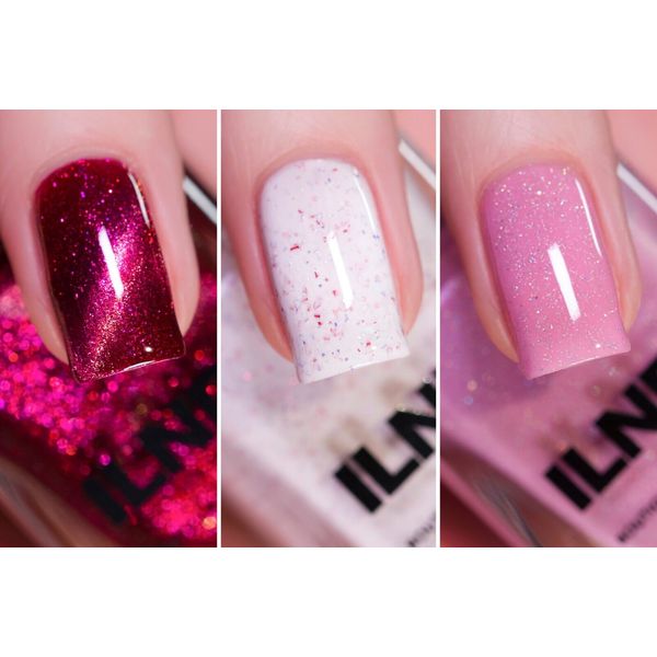 ILNP Sweetheart Bundle - Love-Filled Nail Polish Trio