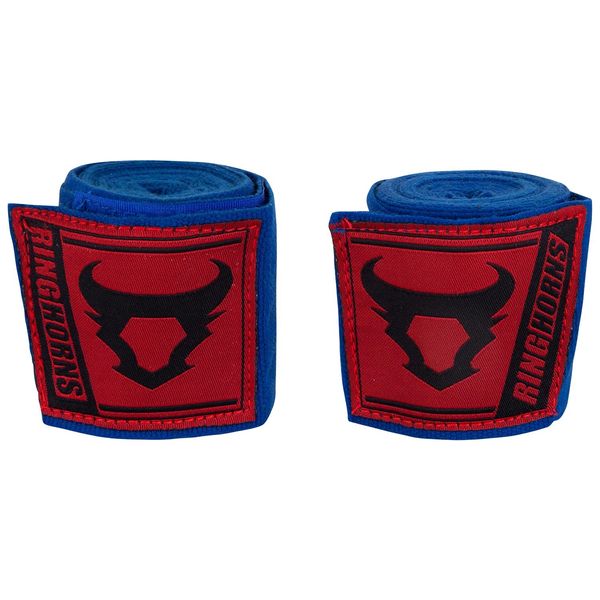 Ringhorns, Charger Handwraps, Men's, 4m, Blue
