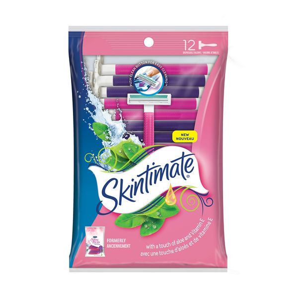Skintimate® Sensitive Twin Blade Disposable Razor (12 ct.)