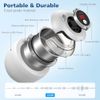 AOTUDA 45KHZ ULTRASONIC RETAINER CLEANER MACHINE 200ML DENTURE - WHITE