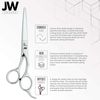 JW Shears & Thinner Combo R Series - Barber & Hair Cutting Scissors