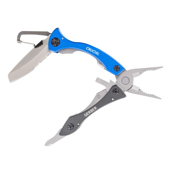 Gerber Crucial Multi-Tool - Blue w/Pocket Clip [31-002951]