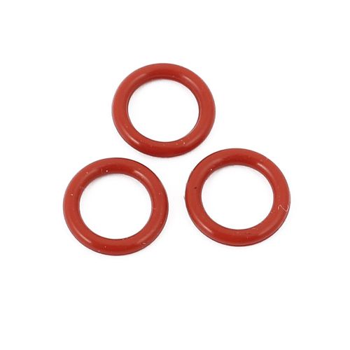 uxcell 10Pcs Red 9mm x 1.5mm Silicone Rubber Gasket O Ring Sealing Ring Heat Resistant