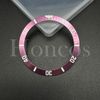 Replacement Aluminum Bezel Insert to fits for Rolex Sub 38 MM Pink Custom