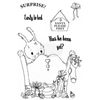 Crafty Impressions A6 Lynn Allingham Has He Been Yet Rabbit Stamp