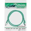 InLine® Patch Cable S/FTP (PiMf) Cat.8.1 2000 MHz Halogen-Free Copper Green 1.5 m
