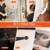 Steam Mops for Floor Cleaning, Unique Double-Sided Flip Design, 15 Seconds Fast 