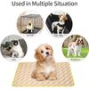 NACOCO Dog Cooling Mat Yellow Egg Washable Cooling Pad 38.5x 27.5 Easter NEW Cat