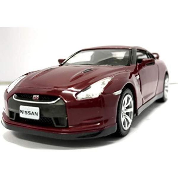 KiNSMART 1/36 2009NissanGT-R R35 Pull Back Mini Car, Red