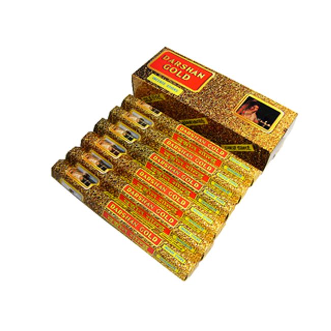 Incense Darshan Gold Incense Stick /DARSHAN DARSHAN GOLD/Incense/Indian Incense/Asian miscellaneous goods