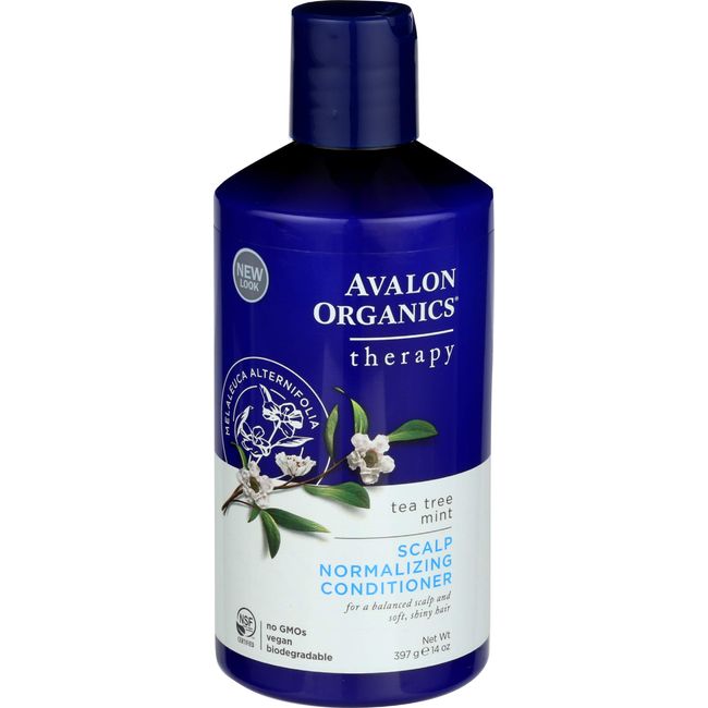 Avalon Organics Treatment Conditioner Tea Tree Mint - 14 fl oz