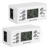 DEWENWILS 2 Pack Light Timer, Digital Programmable Plug-in Lamp Timer Switch