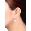 Elli Schmuckset Damen Set Basic mit Muschelkernperlen in 925 Sterling Silber
