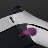 eXtremeRate Back Paddle for PS5 Edge Controller, Interchangeable Metal Back Button Paddles for PS5 Edge Controllers * 4 Pieces (Controller Not Included) (Metallic Grape)