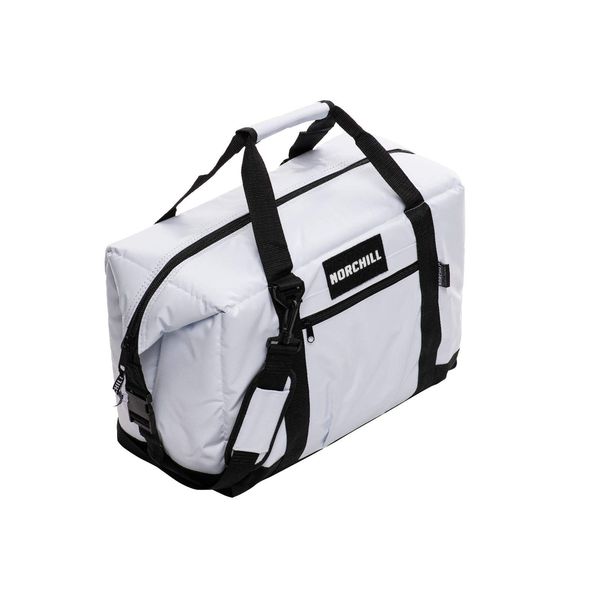 NorChill Soft Coolers 12 Can Insulated Marine Boatbag Soft Sided Cooler, White