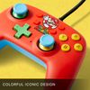PowerA Nano Wired Controller for Nintendo Switch OLED - Mario Medley, Gamepad, Officially Licensed